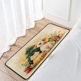 thumbnail image 1 of 39x20 Inch Non-Slip Floor Mat Hallway Runner Rug Entrance Floor Mat Runner for Kitchen and Living Room Cat and Dog with Christmas Tree, 1 of 8