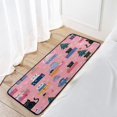 thumbnail image 1 of 39x20 Inch Non-Slip Floor Mat Hallway Runner Rug Entrance Floor Mat Runner for Kitchen and Living Room Christmas Cat Pattern, 1 of 8