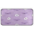 thumbnail image 1 of 39x20 Inch Non-Slip Floor Mat Hallway Runner Rug Entrance Floor Mat Runner for Kitchen and Living Room Cute Purple Ghost Pattern, 1 of 8