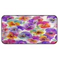 thumbnail image 1 of 39x20 Inch Non-Slip Floor Mat Hallway Runner Rug Entrance Floor Mat Runner for Kitchen and Living Room Pansy Pattern, 1 of 8