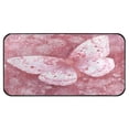 thumbnail image 1 of 39x20 Inch Non-Slip Floor Mat Hallway Runner Rug Entrance Floor Mat Runner for Kitchen and Living Room Soft Pink Butterfly, 1 of 8