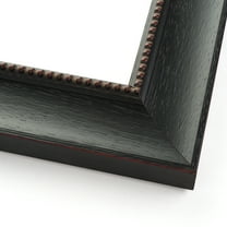 39x31 Frame Black Real Wood Picture Frame Width 2 inches | Interior Frame Depth 0.5 inches | Beaded