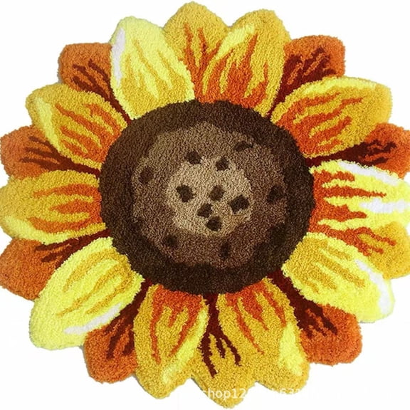 39x39 Inch Round Area Rug - Cool-Isolating Stain-Resistant Carpet for Living Room Sofa/Coffee Table, Study & Bedroom Side