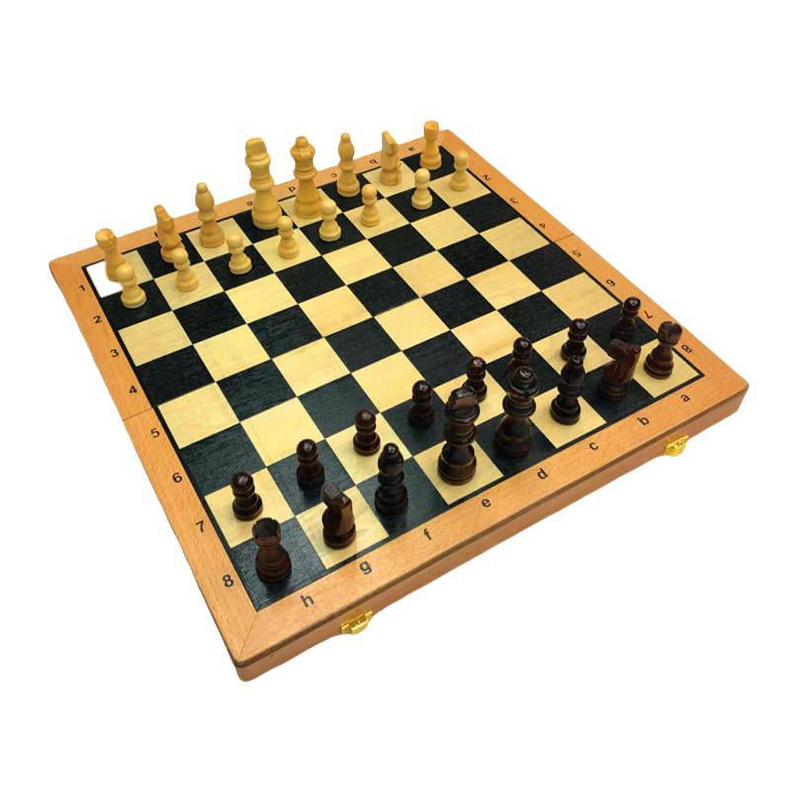 Cb games Wooden Chess Set Golden