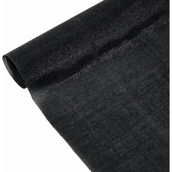 39x45 Inch Black Cotton Interfacing Fabric Woven Single-Sided Iron On Fusible Interfacing Iron Lining Fabric for DIY