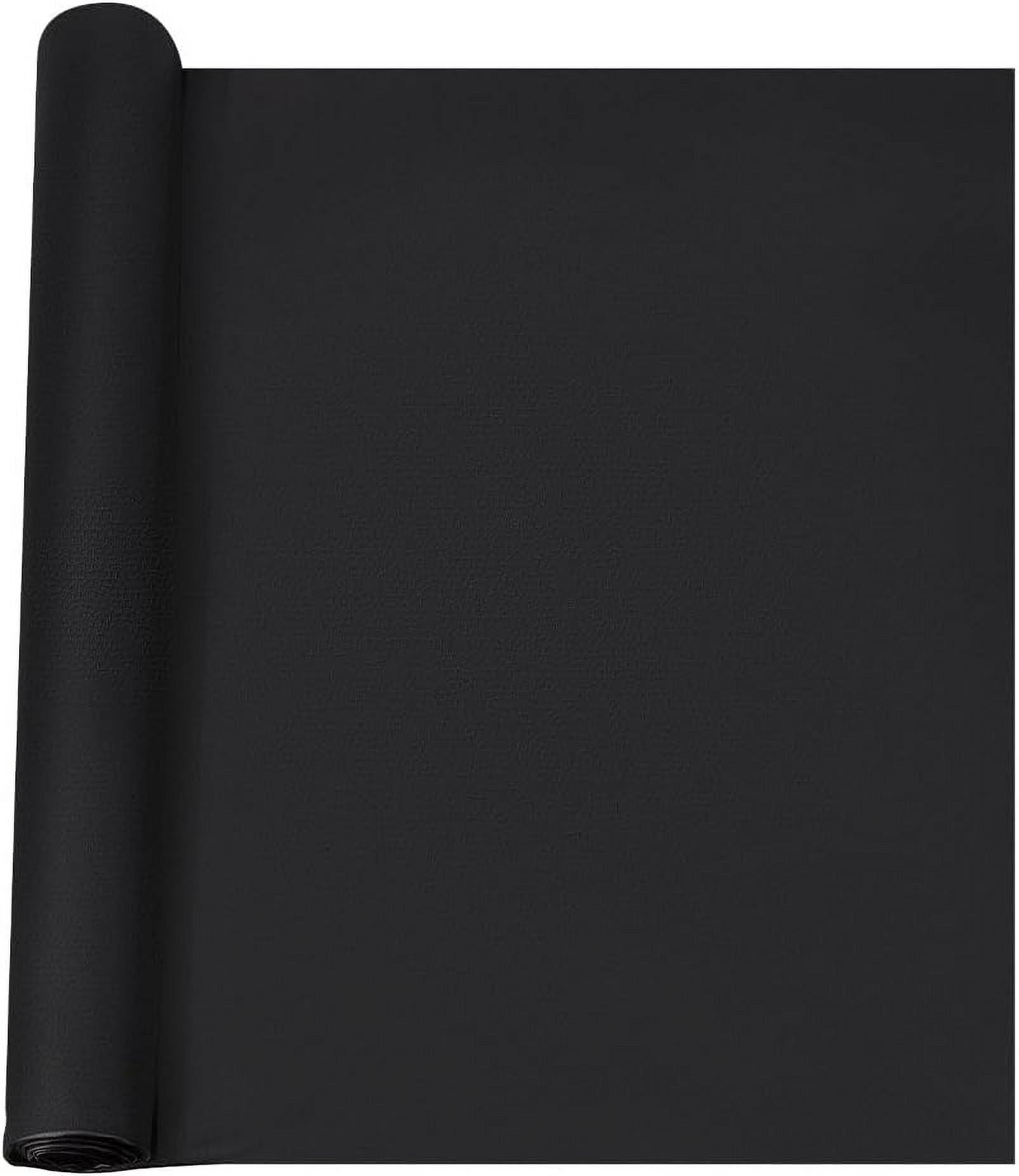 39x55 inch PU Leather Fabric Sheet Black Smooth Leather Sheet Lichee Pattern Soft Leather Fabric Sheets for Notebook Covers Handbags Accessories