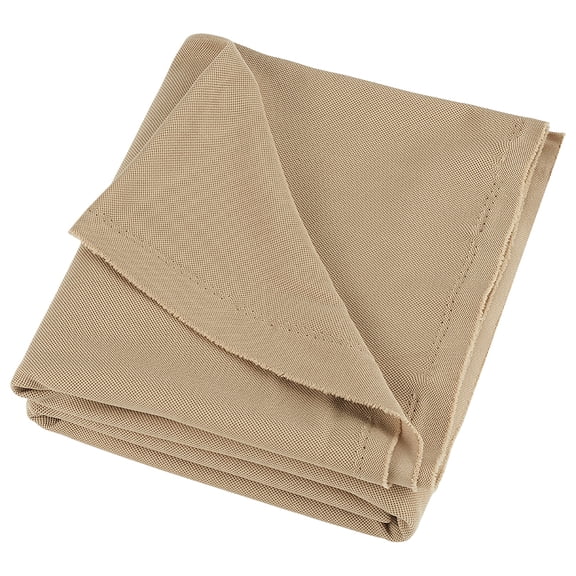 39x69 Inch Speaker Grill Cloth Fabric Tan Polyester Dustproof Cover Acoustic Mesh Fabric for Home Theater & KTV Boxes 1mm Thick