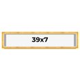 thumbnail image 1 of 39x7 Shadow Box Frame Gold | 1.625 Inches Deep Real Wood Traditional Shadowbox Display Frame | UV, 1 of 5