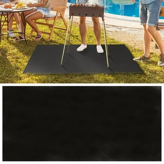  FLASLD Fireproof & Waterproof Under Blackstone Griddle BBQ Mat,  Protect Your Prep Table and Outdoor Grill Table - Heat Resistant Grill  Table Mat (Black,16 x 24in) : Patio, Lawn & Garden