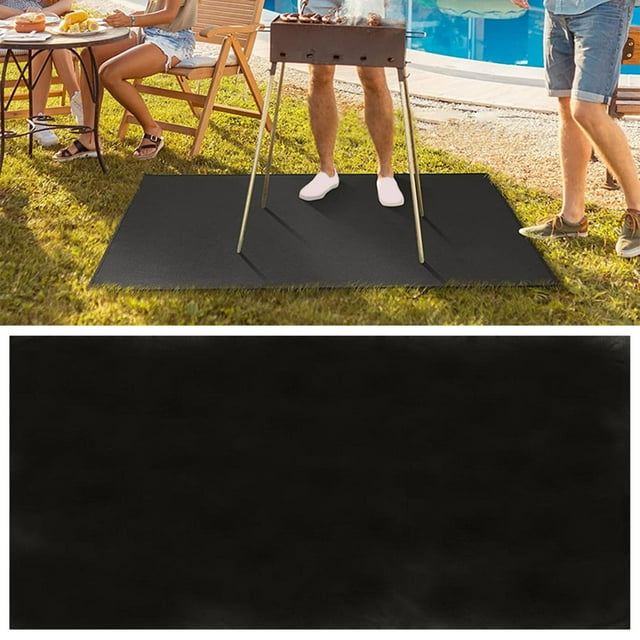39x72inch Fireproof Mat under Grill Mat Fire Mat for Outdoor Grill Heat
