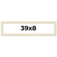 thumbnail image 1 of 39x8 Frame White Real Wood Picture Frame Width 1.5 inches | Interior Frame Depth 0.5 inches | Barn, 1 of 8