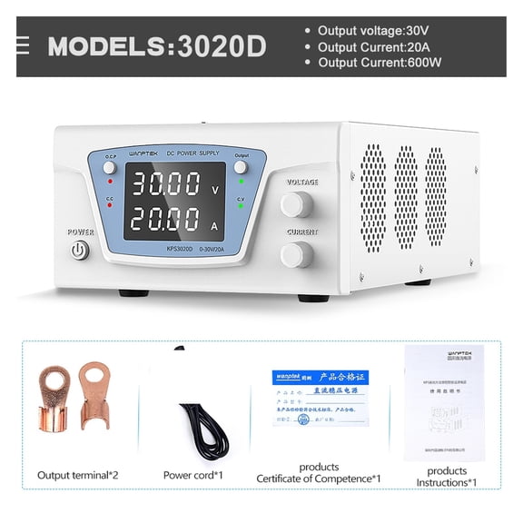 3A Adjustable Lab Dc Power Supply Bench Source Stabilized Digital Switching Power Supplies Voltage Current ,Test accurately