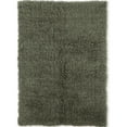 thumbnail image 1 of 3A Flokati Olive 7 x 10, 1 of 3