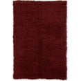 thumbnail image 1 of 3A Flokati Rug Burgundy 9x12 Hand Woven Zealand Wool Authentic Classic Decor, 1 of 3