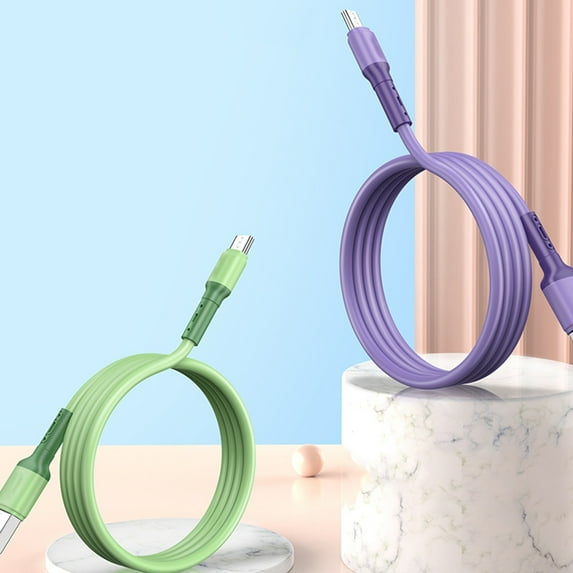 3A Micro USB Fast Charging Data Cable Phone Charger Cord Wire for Android,Pink