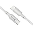 thumbnail image 1 of 3A PD Power Delivery Ultra Fast Charging USB-C to USB-C Cable for TCL 4X 5G - 3.3 Feet - White, 1 of 6