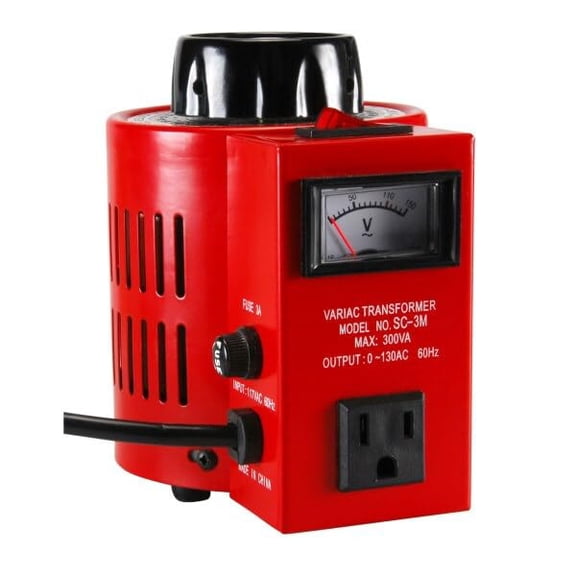 3A Variable Transformer AC Power 0-130 VAC$$Electrical
