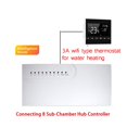 3A Water Floor Heating System Smart WIFI Thermostat Central Heating
