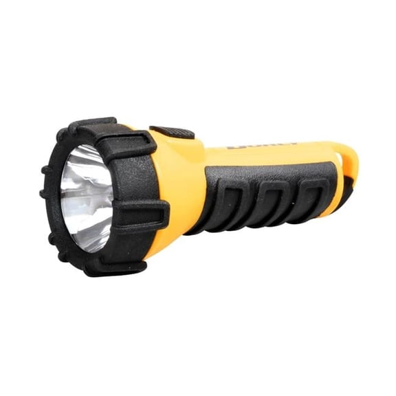 3Aaa LED Floating Flashlight with Carabiner, Yellow