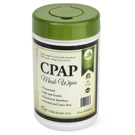 3B Medical CPAP Wipes, Aloe