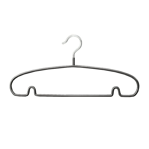 3Black 10Pcs Non Slip Hangers Non Marking Stainless Steel Clothes Hanger For Drying Rack Household Garment Organizer No Shoulder Bumps Heavy Duty For Wet And Dry Clothing