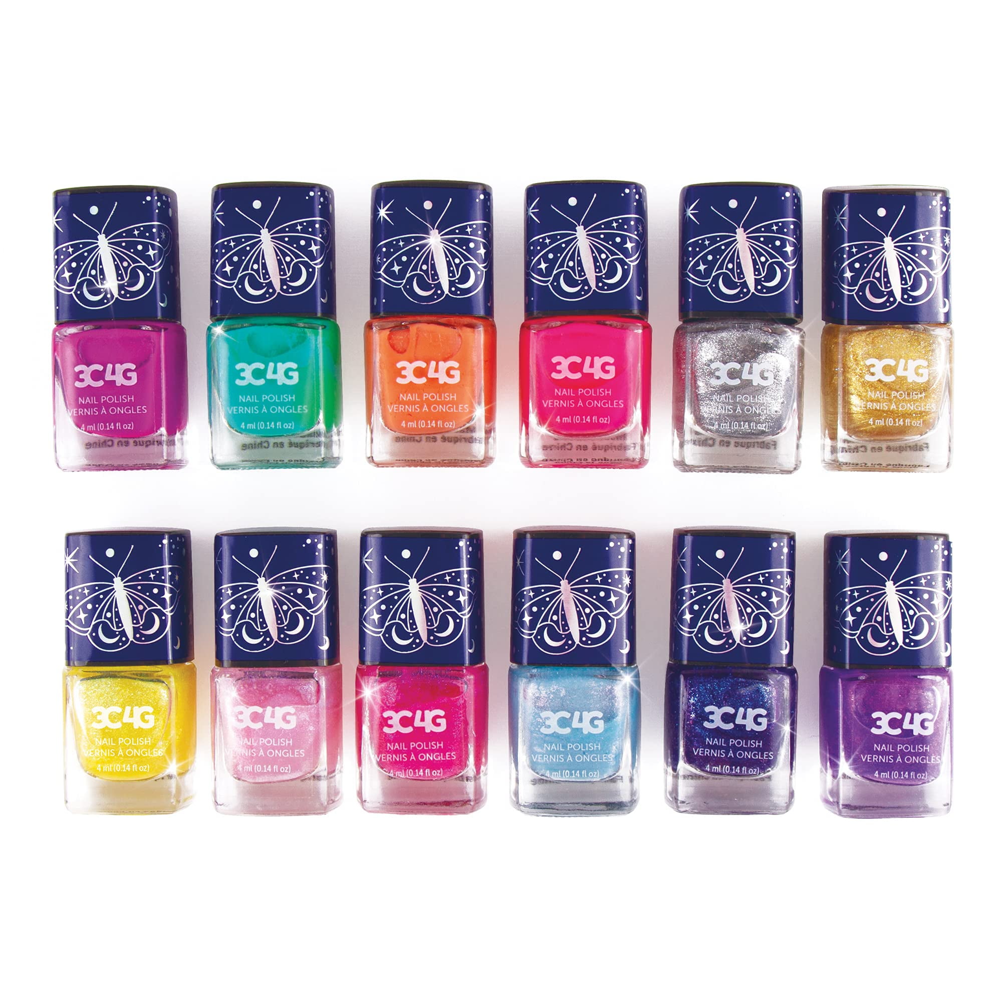 ★CARLYN★ Jelly 3colors H73106010 3C4G THREE CHEERS FOR GIRLS - Celestial 12-Pack Nail Polish