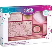 3C4G Three Cheers For Girls Pink & Gold Deluxe Stationery Kit