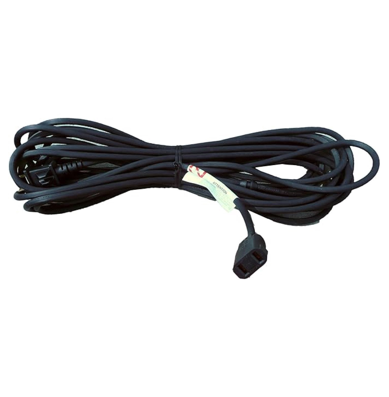 3CB Power Cord 32 Foot - Heavy Duty Extension Cord, Outdoor Rated, 16 AWG, 3 Prong Grounded Electrical Cord, Long Power Cable for Yard, Construction, & Devices