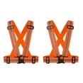 thumbnail image 1 of 3CSVSP8120 Safety Orange Adjustable Safety Suspenders / Harness (2 Pcs), 1 of 1