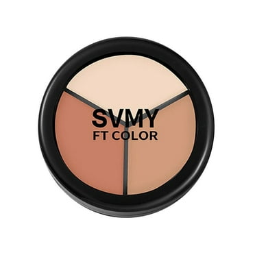 3Color Concealer Palette Cream Texture Covers Acne Mark Dark Circles Face Makeup Q4O9