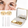 thumbnail image 1 of 3Colors Mini Contact Lens Holder Eye Care Lenses Container Case Portable Mirror Box , Mini Contact Lens Box, Contact Lens Box, 1 of 8