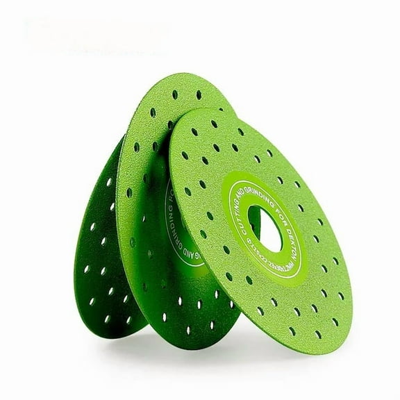 3Count 115mm Diamond Saw Blades,45 Degree Chamfered Diamond Ultra-Thin Saw Blades Multi-Purposedisc,for Cutting and Grinding Tiles,Glass,Stone,Power Tool Accessories