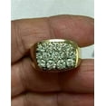 thumbnail image 1 of 3Ct Round Cut Lab-Created Diamond Men's Pinky Band Ring 14K Yellow Gold Plated Silver, 1 of 4