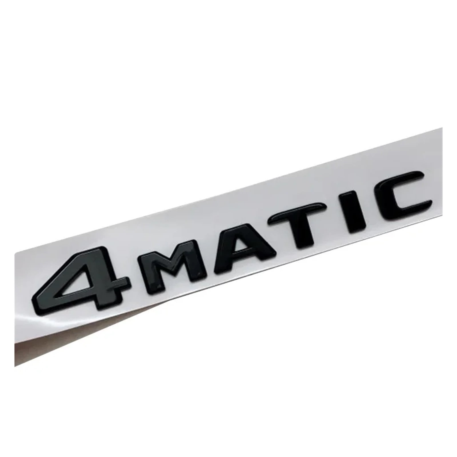 3D ABS Black Car Rear Trunk Badge Letters Sticker Logo C200 C260 C300 ...