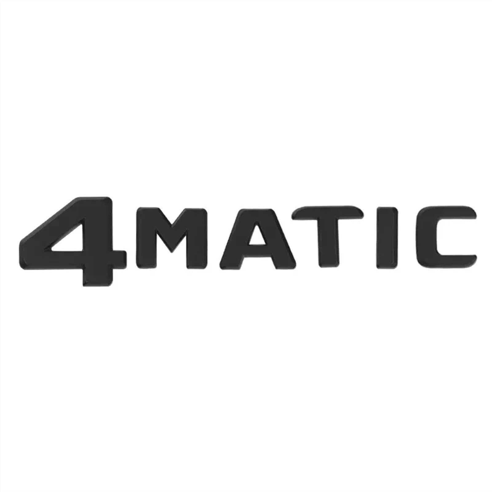 NIBOTT 3D ABS Zwarte Auto Letters Kofferbak Badge Logo E350