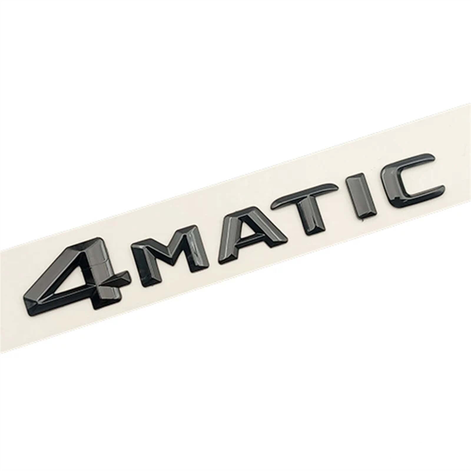 3D ABS Black Chrome Logo B200 Letters Car Trunk Badge Decal 4MATIC ...