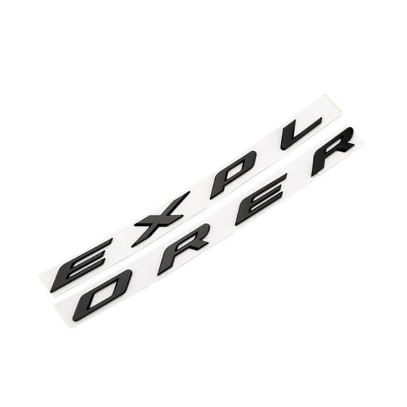 3D ABS Logo Letters Emblem Car Front Hood Bonnet Badge Sticker 2013 2015 2016 2017 2018 Accessories