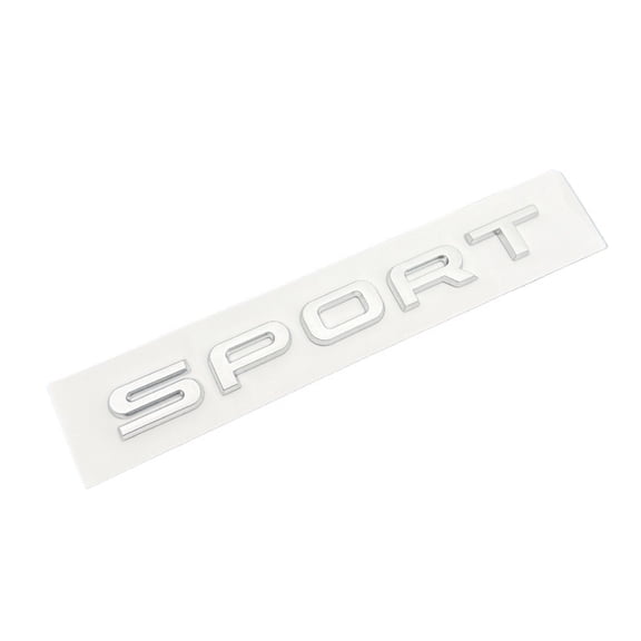 3D ABS Logo Sport Emblem Car Rear Trunk Sport Sticker Letters Badge Accessories