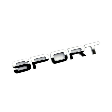 3D ABS Logo Sport Emblem Letters Car Trunk Badge