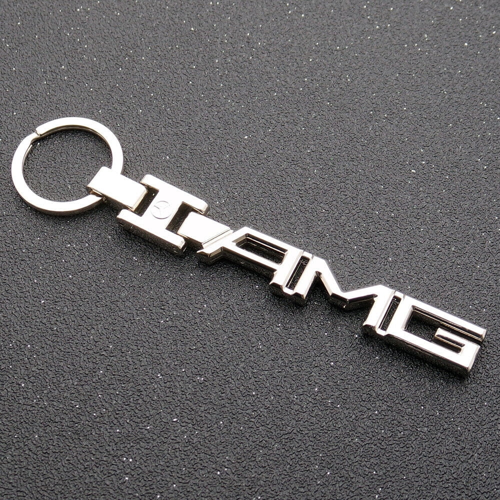 Universal 3D Alloy Car Home Keychain Ring Decoration Gift Emblem Sport