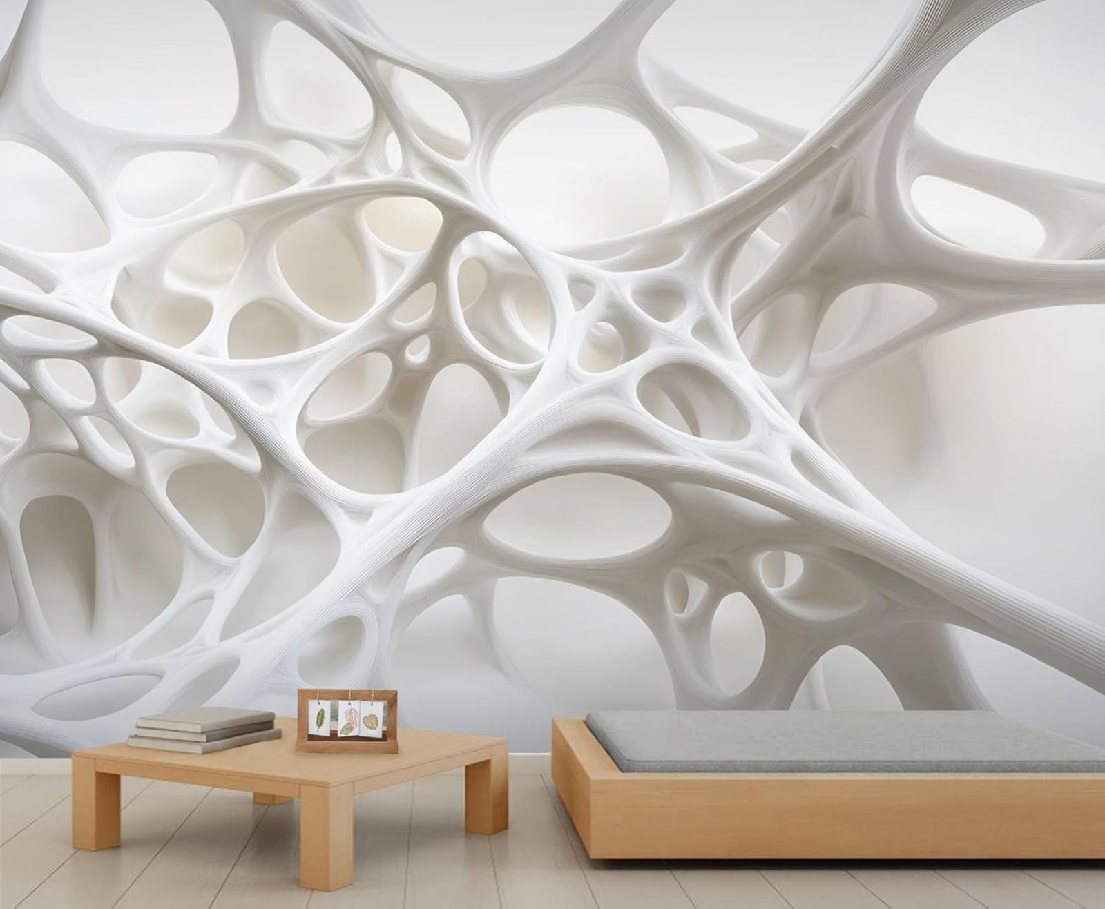 3D Abstract Geometric Wall Murals For Living Room Bedroom, Modern ...