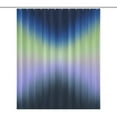 thumbnail image 1 of 3D Abstract Lines Shower Curtain Fabric Bathroom Decor with Hooks, 1 of 6