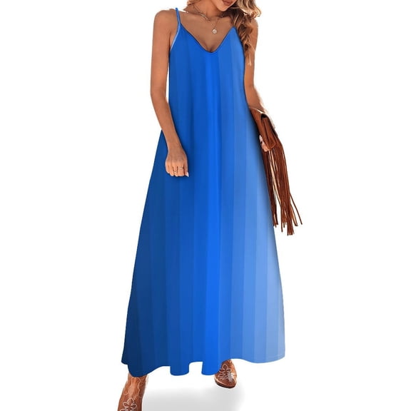 3D Abstract Lines Sleeveless Dress Woman Fashion Long Dresses Women's Summer Suit Dress Summer 2025 Women