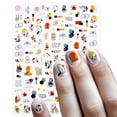 thumbnail image 1 of 3D Abstract Nail Stickers for Women Girls Kids DIY Manicure Design Decals Self- Tips Decoration, 1 of 4