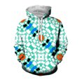3D Abstract Style Mens Hoodies Aesthetic Clothing Baggy Casual