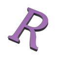 thumbnail image 1 of 3D Acrylic Alphabet Mirror Wall Stickers Letter R Self-Adhesive Home Decor Letter Sign Art Sticker Decal Rose Red, 1 of 6