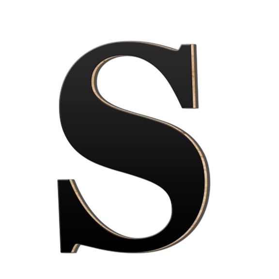 3D Acrylic Large Letter Wall Decals For Self Alphabet Logo Art And DIY Decorative Stickers