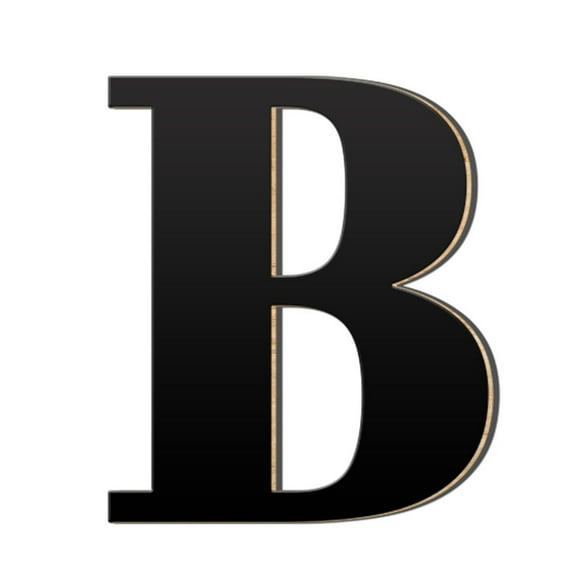 3D Acrylic Large Letter Wall Stickers For Home Decoration DIY Letters Logo Art Décor Wall Décor Without Repetition