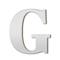 thumbnail image 1 of 3D Acrylic Mirror Letter A - Oversized Gold Alphabet Wall Decal, Self-Adhesive Home Decor Sticker for DIY Bedroom, Living Room & Nursery Decoration, 1 of 5