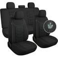 3D AirMesh Car Seat Covers Full Set, Breathable and Split Bench